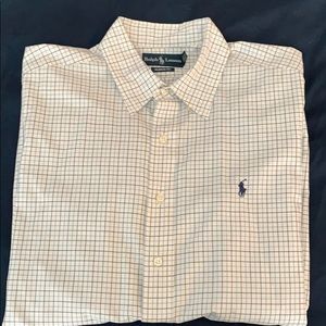 Ralph Lauren classic fit long sleeve button up.